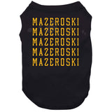 Bill Mazeroski X5 Pittsburgh Baseball Fan T Shirt