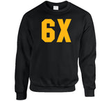 6 Championships 6x Pittsburgh Football Fan T Shirt