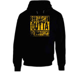 Straight Outta Pittsburgh Football Fan T Shirt