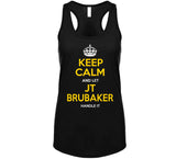 JT Brubaker Keep Calm Pittsburgh Baseball Fan T Shirt