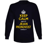 Jean Pronovost Keep Calm Pittsburgh Hockey Fan T Shirt