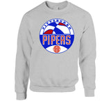 Cool ABA Pittsburgh Pipers Retro Basketball T Shirt