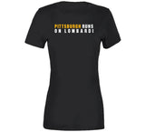 Pittsburgh Runs On Lombardi Football Fan T Shirt