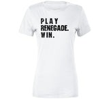 Play Renegade Win Pittsburgh Football Fan Distressed V2 T Shirt