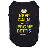 Jerome Bettis Keep Calm Pittsburgh Football Fan T Shirt