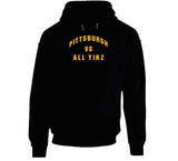 Pittsburgh Vs All Yinz Pittsburgh Football Fan T Shirt