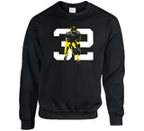 Franco Harris 32 Goat Immaculate Reception 50th Anniversary Pittsburgh Football Fan T Shirt