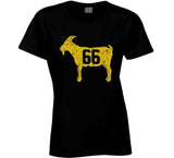 Mario Lemieux Pittsburgh Hockey Fan Goat Distressed T Shirt