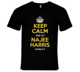 Najee Harris Keep Calm Pittsburgh Football Fan T Shirt