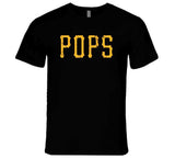 Willie Stargell Pops Pittsburgh Baseball Fan Distressed T Shirt