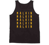 Evgeni Malkin X5 Pittsburgh Hockey Fan T Shirt