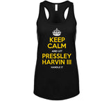 Pressley Harvin III Keep Calm Pittsburgh Football Fan T Shirt