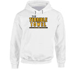 Pittsburgh Terrible Towel Football Fan Distressed T Shirt