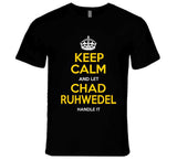 Chad Ruhwedel Keep Calm Pittsburgh Hockey Fan T Shirt