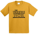 Pittsburgh Terrible Towel Football Fan T Shirt