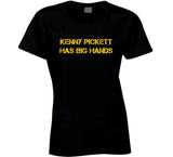 Kenny Pickett Has Big Hands Pittsburgh Football Fan T Shirt