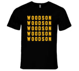 Rod Woodson X5 Pittsburgh Football Fan T Shirt