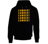 Jack Lambert X5 Pittsburgh Football Fan T Shirt