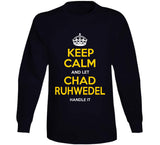 Chad Ruhwedel Keep Calm Pittsburgh Hockey Fan T Shirt