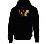 Mike Tomlin 3 16 Pittsburgh Football Fan T Shirt