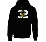 Franco Harris 32 Goat Immaculate Reception 50th Anniversary Pittsburgh Football Fan T Shirt