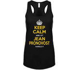 Jean Pronovost Keep Calm Pittsburgh Hockey Fan T Shirt