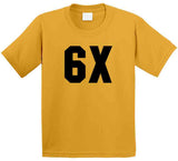 6 Championships 6x Pittsburgh Football Fan V2 T Shirt