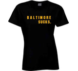 Big Fan Baltimore Sucks Pittsburgh Football Fan T Shirt