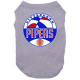 Cool ABA Pittsburgh Pipers Retro Basketball T Shirt