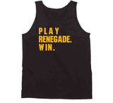 Play Renegade Win Pittsburgh Football Fan T Shirt