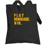 Play Renegade Win Pittsburgh Football Fan Distressed T Shirt