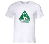 Pittsburgh Triangles Tennis Fan T Shirt