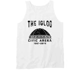 The Igloo Civic Arena Pittsburgh Hockey Fan T Shirt