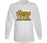 Pittsburgh Terrible Towel Football Fan Distressed T Shirt