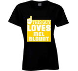 Mel Blount This Guy Loves Pittsburgh Football Fan T Shirt