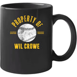 Wil Crowe Property Of Pittsburgh Baseball Fan T Shirt
