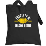 Jerome Bettis Property Of Pittsburgh Football Fan T Shirt