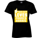 Franco Harris This Guy Loves Pittsburgh Football Fan T Shirt