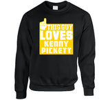 Kenny Pickett This Guy Loves Pittsburgh Football Fan T Shirt