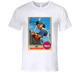 Bill Mazeroski Baseball Playing Card Pittsburgh Baseball Fan T Shirt