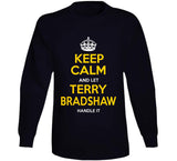 Terry Bradshaw Keep Calm Pittsburgh Football Fan T Shirt