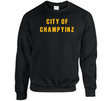 City Of Champyinz Pittsburgh Football Fan T Shirt