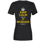 JT Brubaker Keep Calm Pittsburgh Baseball Fan T Shirt