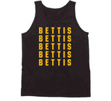 Jerome Bettis X5 Pittsburgh Football Fan T Shirt