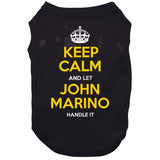 John Marino Keep Calm Pittsburgh Hockey Fan T Shirt