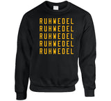 Chad Ruhwedel X5 Pittsburgh Hockey Fan T Shirt