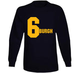 Sixburgh Six Titles Pittsburgh Football Fan T Shirt