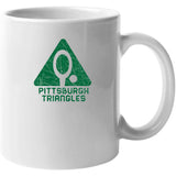 Pittsburgh Triangles Tennis Fan T Shirt