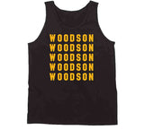 Rod Woodson X5 Pittsburgh Football Fan T Shirt