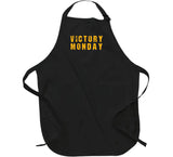 Victory Monday Pittsburgh Football Fan Distressed T Shirt